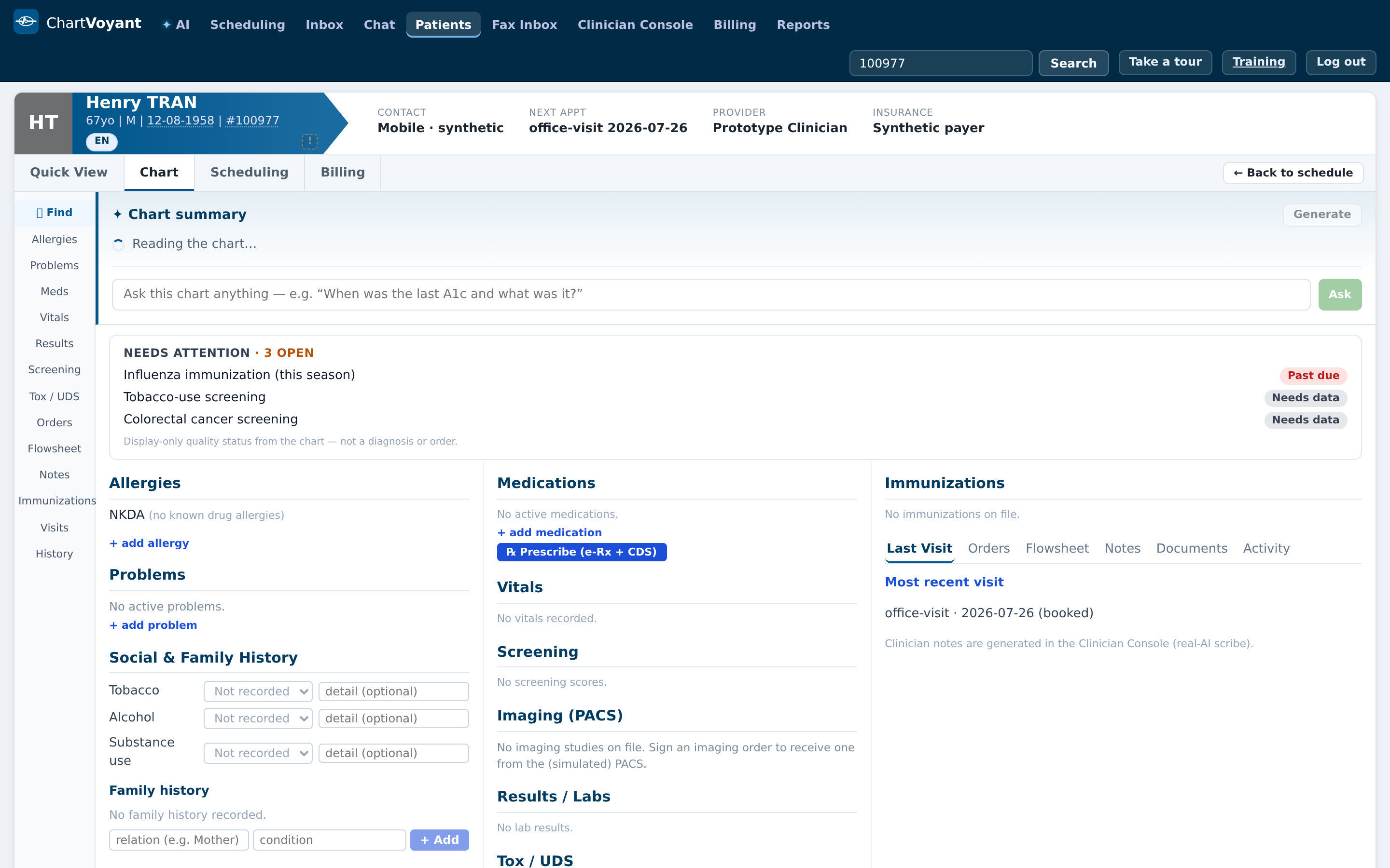 ChartVoyant screenshot