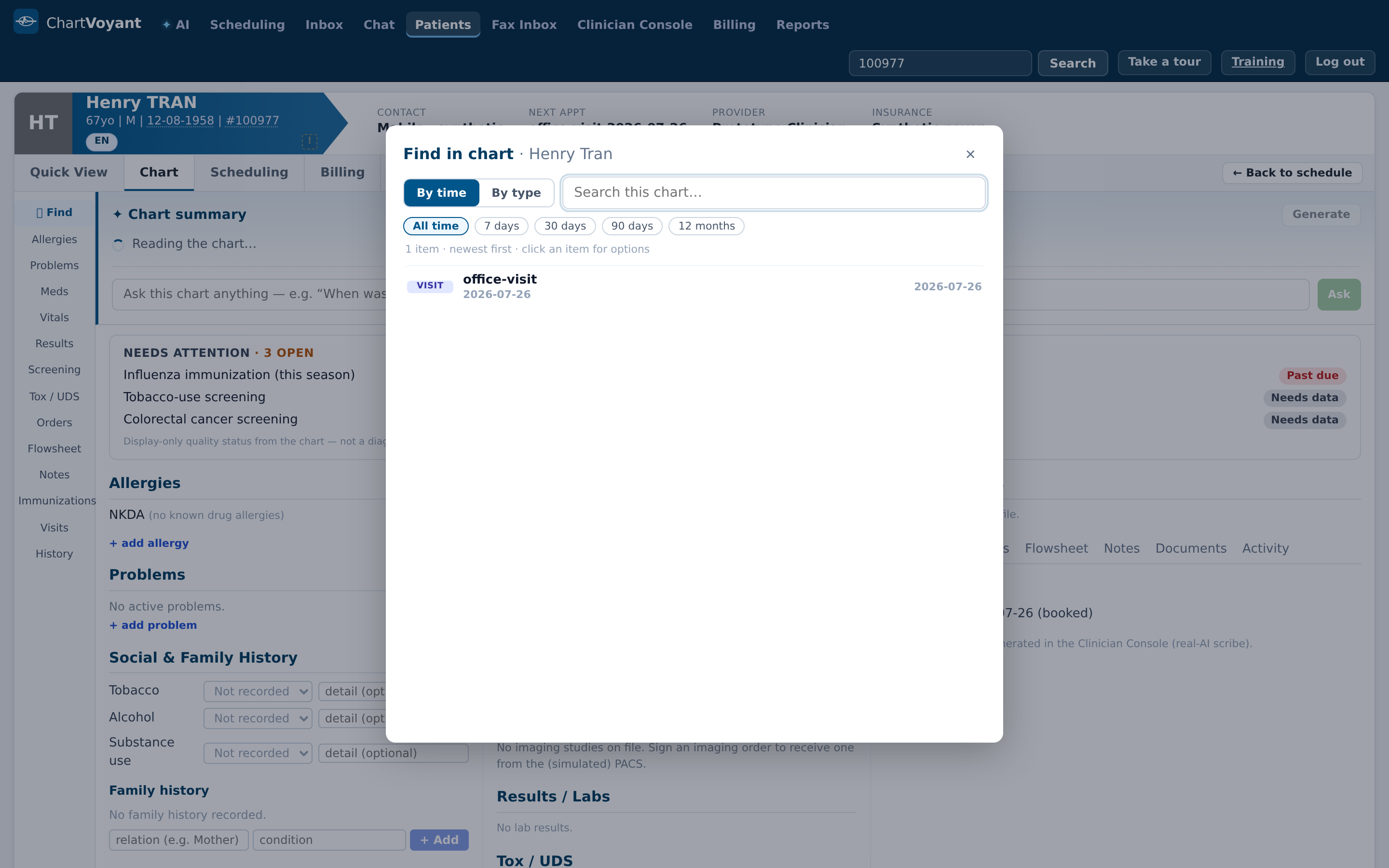 ChartVoyant screenshot