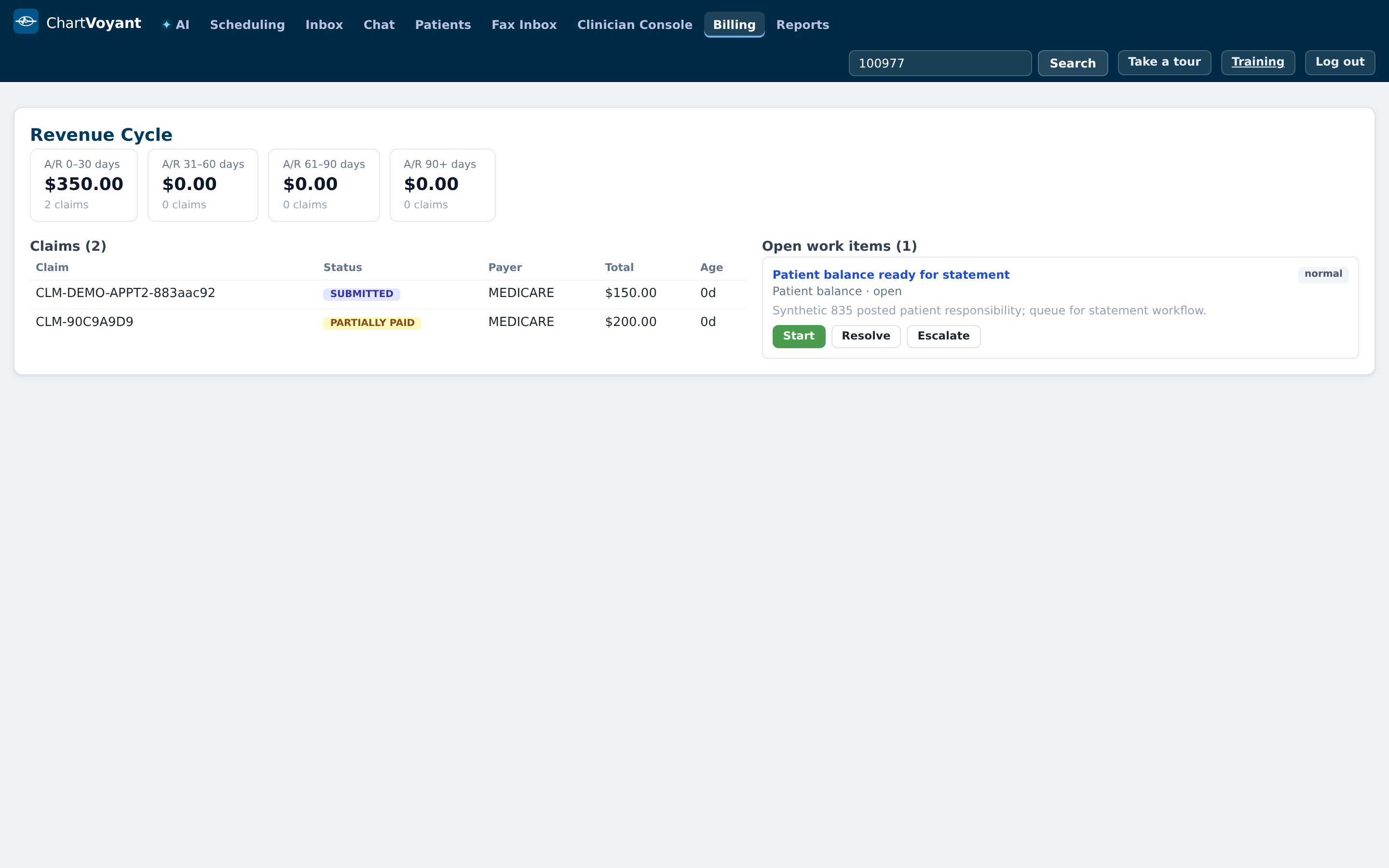 ChartVoyant screenshot