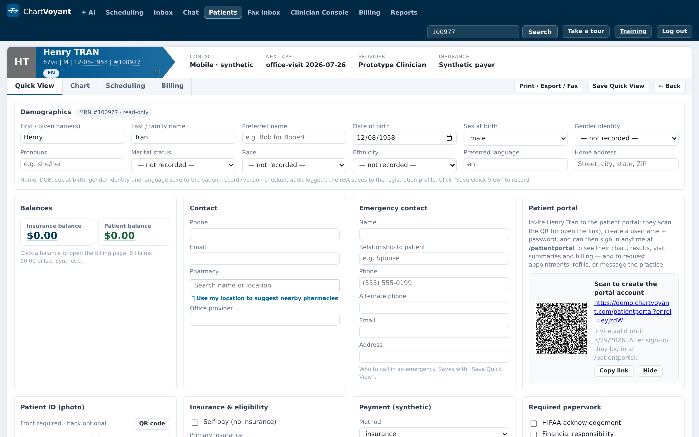 ChartVoyant screenshot