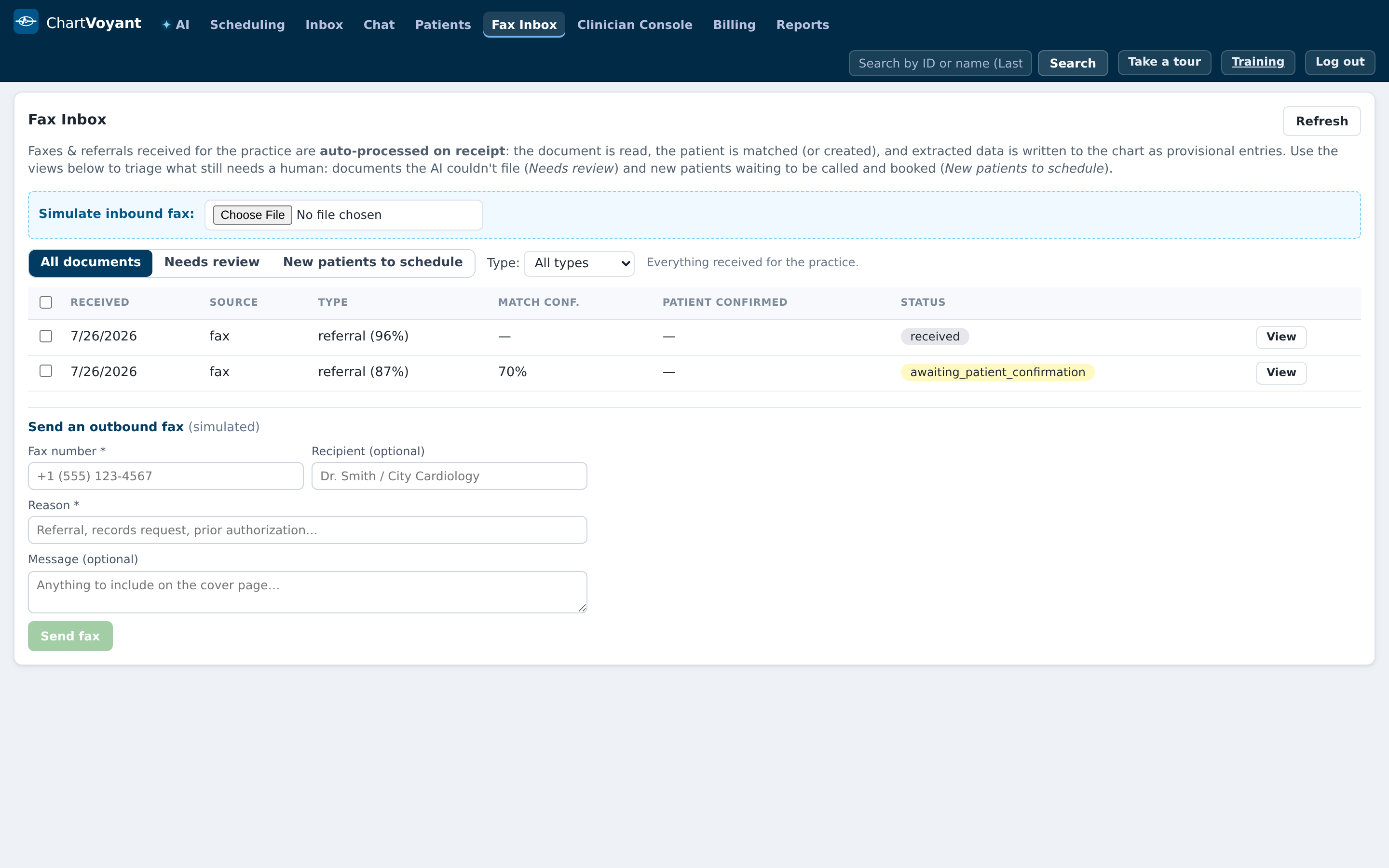 ChartVoyant screenshot