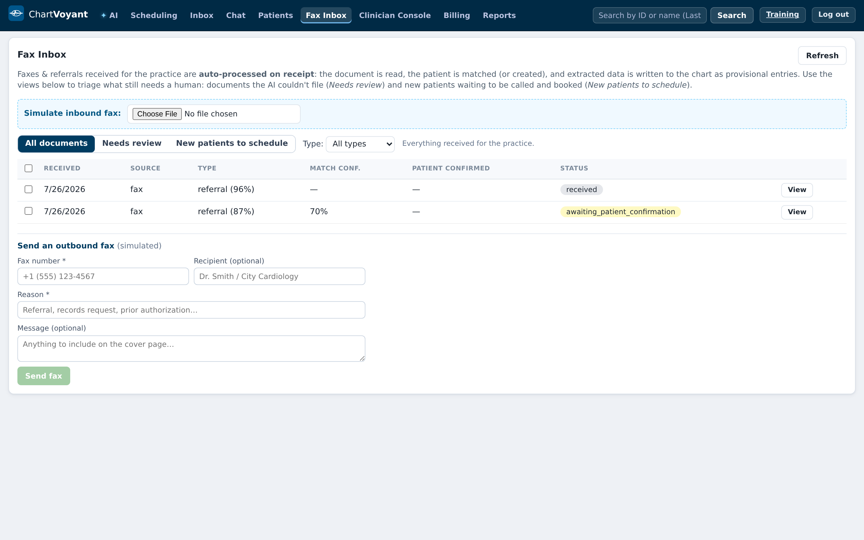 ChartVoyant screenshot